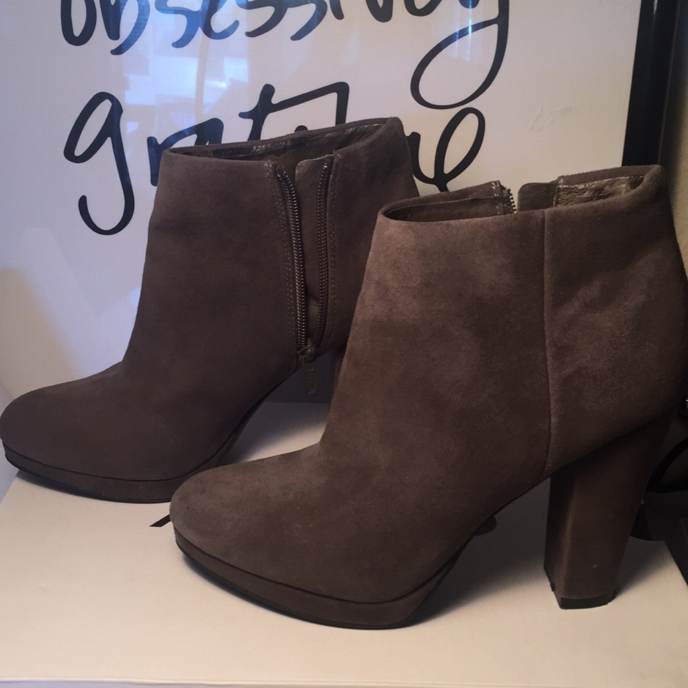 Aldo suede booties